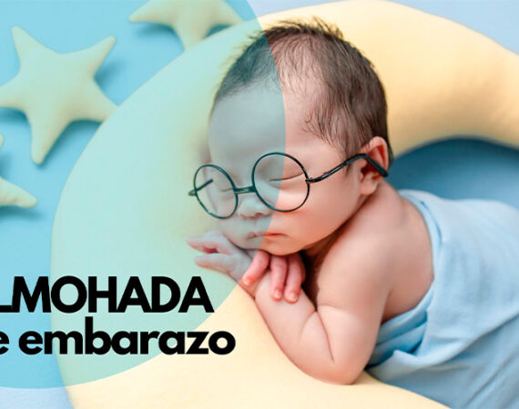 bebe durmiendo con gafas en una almohada