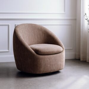 Sillón Giratorio Taupe
