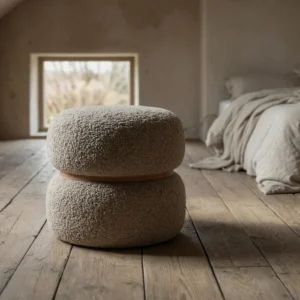 Puf Decoración Taupe