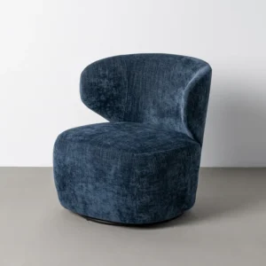 Sillón Giratorio Azul